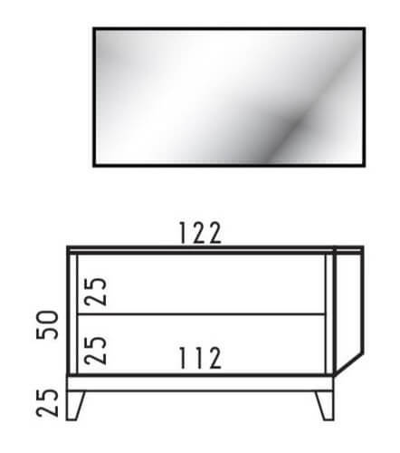 ארון סיטרוס 60 ס