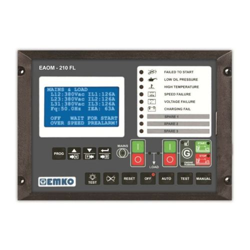 בקר החלפה אוטומטי לגנרטור דיזל או גז EAOM-210 FL