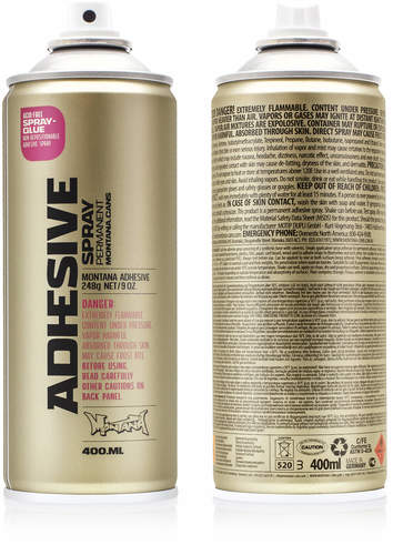 ספריי דבק מונטנה-Adhesive Permanent AP400 (400 מ