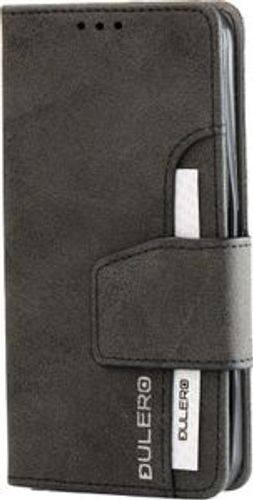 כיסוי ספר דגם קנגרו שחור לאייפון 13 פרו מקס