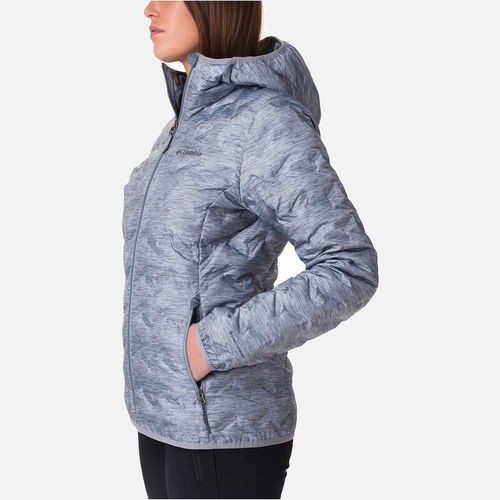 מעיל פוך לנשים COLUMBIA Delta Ridge Hooded W - אפור