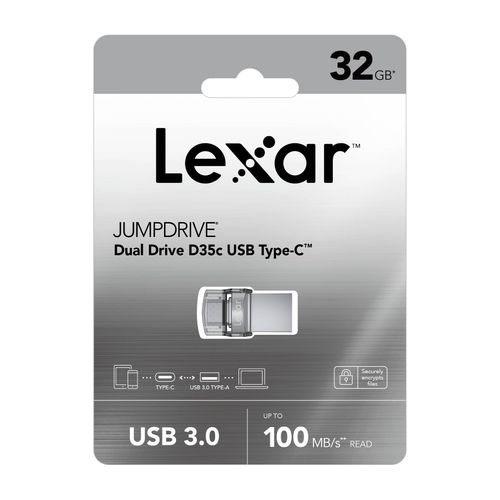 דיסק און קי Lexar JumpDrive D35c 128GB במלאי