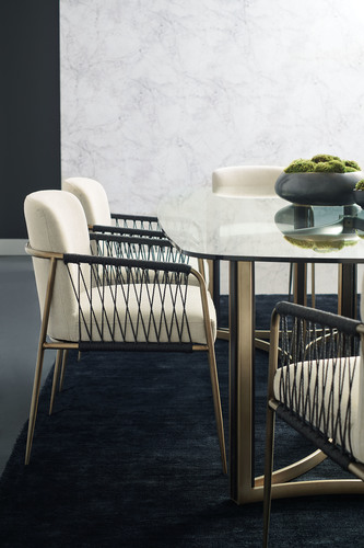  כיסא פינת אוכל REMIX WOVEN DINING CHAIR
