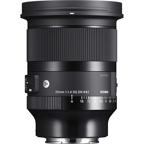 עדשה Sigma 20mm f/1.4 DG DN Art for Sony E