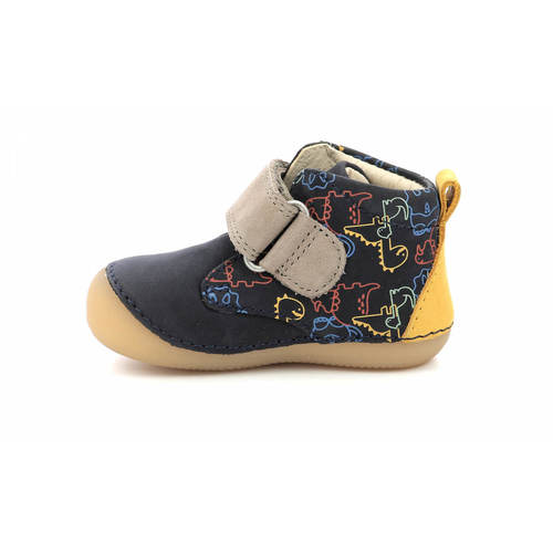 Sabio navy yellow dinos מידות 19-23