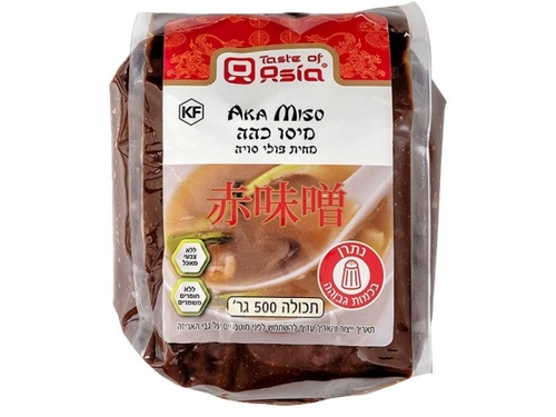 ממרח מיסו כהה 500 גרם
