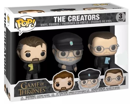 POP GoT 3PK Show Creators (ללא מדבקה)