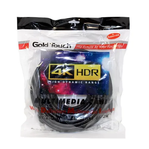כבל HDMI Ver 2.0 איכותי ברזולוציה של 4K אורך 5 מטר