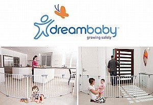שער בטיחות מודולארי 3 ב-1 Dreambaby Royale Converta F849