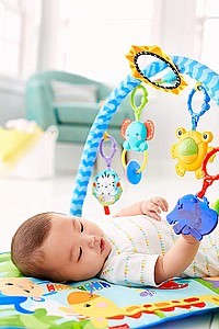 שטיח פעילות + פסנתר אלקטרוני - פישר פריס