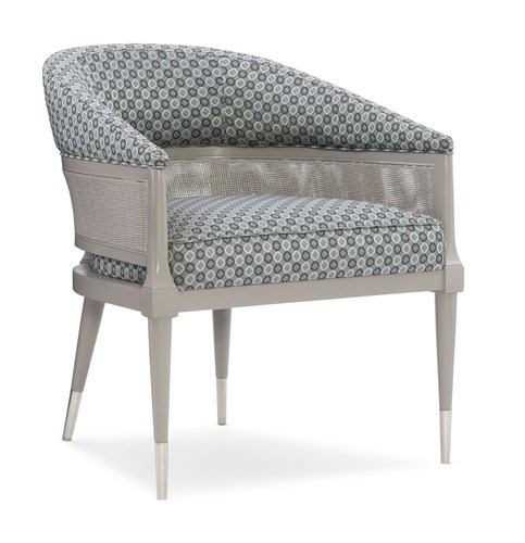  כורסא עם טקסטורה חצי עגול NARRATION CHAIR