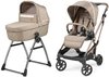 עגלת תינוק משולבת Peg Perego Vivace עם קיפול קומפקטי ומעמד פג פרגו צבע Mon Amore 