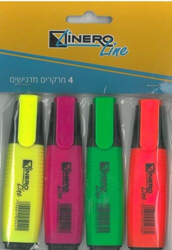 4 מרקר מדגיש/לינרו ליין