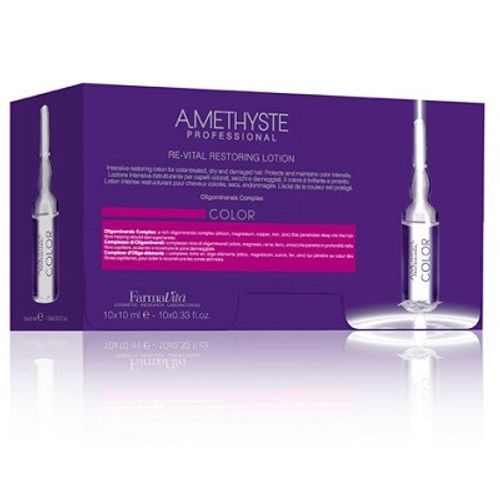 אמפולות טיפוליות לשיקום שיער פגום 10 יח' AMETHYSTE