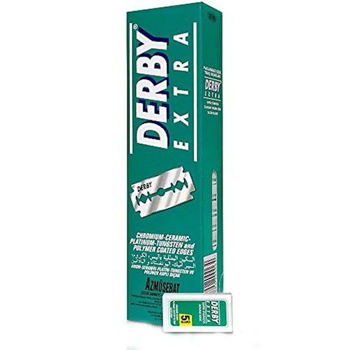פאקט סכינים דרבי אקסטרה DERBY EXTRA ירוק