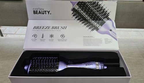 מברשת פן חשמלית סגולה  Cortex Breeze Brush – קורטקס