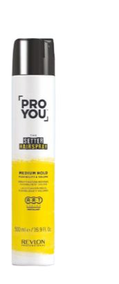 ספריי מדיום pro you לעיצוב השיער 500 מ"ל רבלון