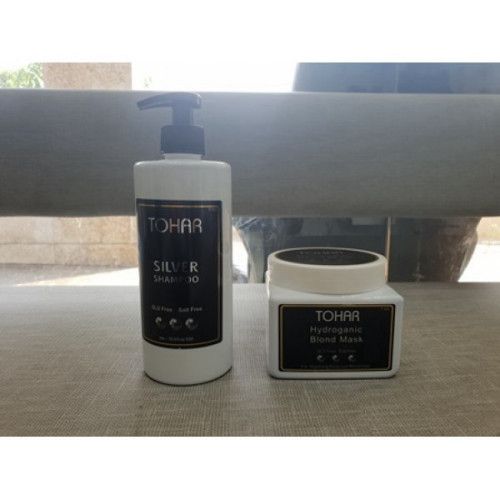 שמפו ומסכה סילבר לשיער מובהר- טוהר
