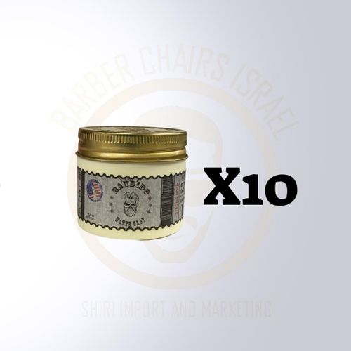 מארז חימר לשיער בנדידו – 10 יחידות – 125ML