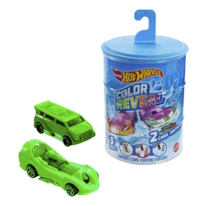 הוט ווילס קולור ריבייל כולל 2 מכוניות