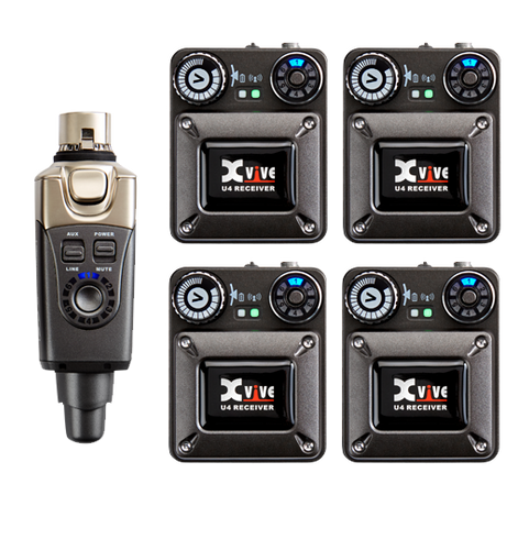Xvive U4R4 In-Ear Monitor Wireless System
