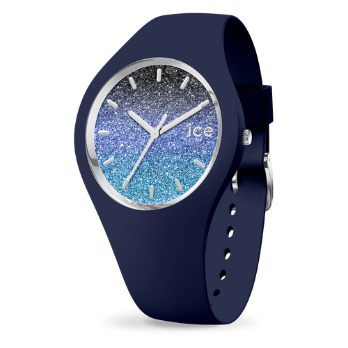 שעון יד לאישה 021079 ICE Watch glitter - Midnight Blue אייס ווטש