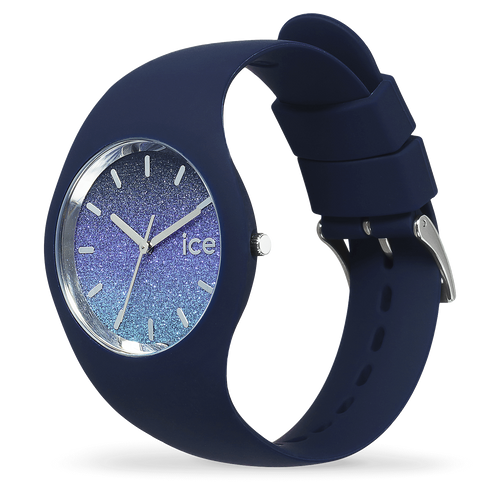 שעון יד לאישה 021079 ICE Watch glitter - Midnight Blue אייס ווטש