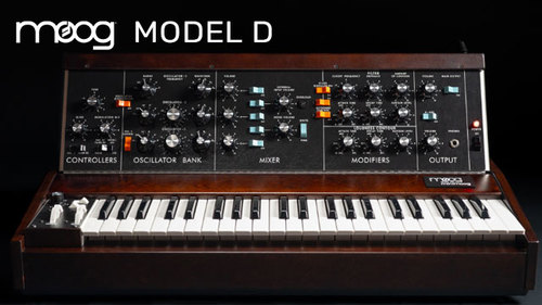 Moog Model D - חזר למלאי.