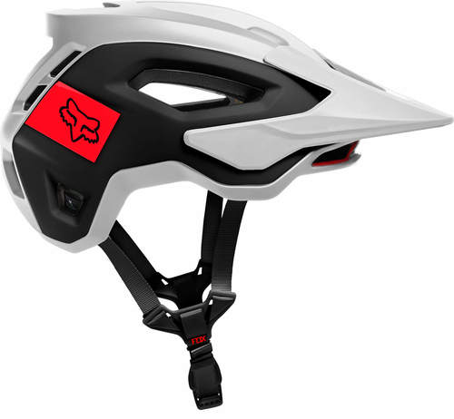 קסדת אול מאונטין לאופניים פוקס שחור / לבן -  FOX SPEED FRAME PRO MIPS V23