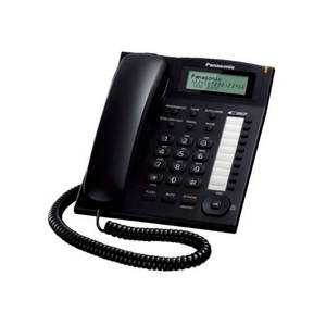 טלפון שולחני כולל צג דיגיטלי דגם KXTS880MXB PANASONIC בצבע שחור