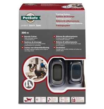 פטסייף קולר נגד נביחות לכלבים עם שלט נטען PetSafe 300 Metre Remote Trainer - Training Collar Remote