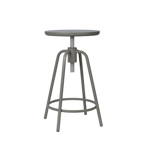 כיסא בר אפור AROUND Studio Stool