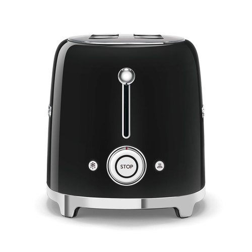מצנם שחור 2 פרוסות SMEG TSF01 יבואן רשמי 