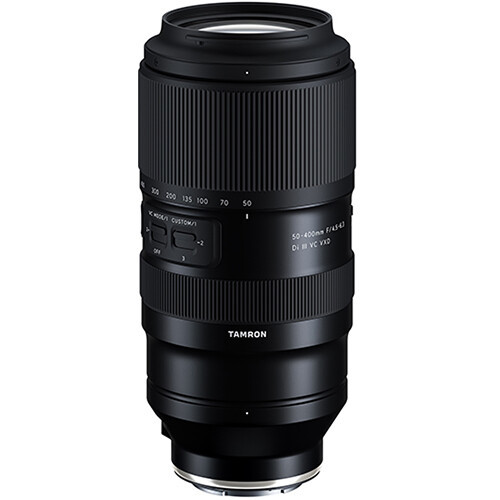 עדשה Tamron 50-400mm f/4.5-6.3 Di III VC VXD for Sony E