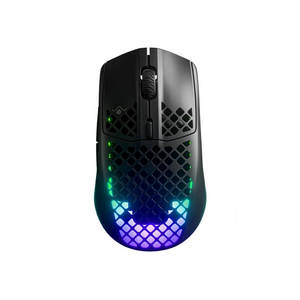 עכבר גיימינג אלחוטי דגם AEROX 3 WIRELESS STEELSERIES בצבע שחור Onyx