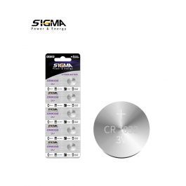 חמש סוללות SIGMA CR2032 3V
