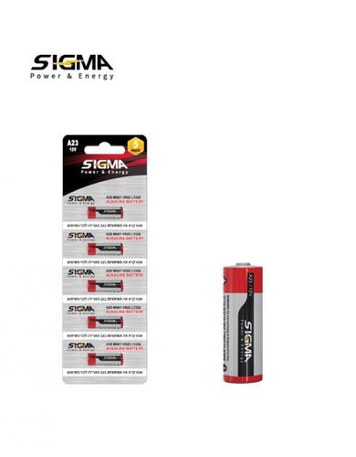 חמש סוללות SIGMA 12V A23