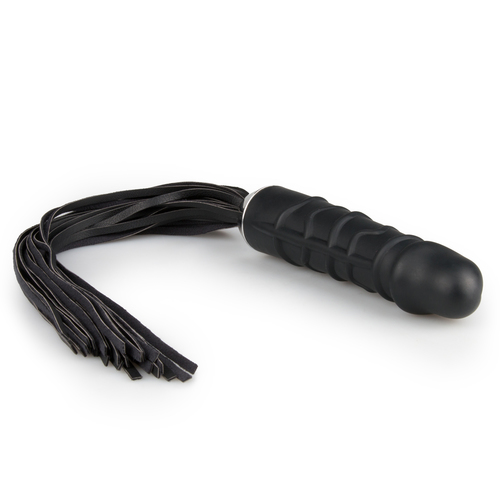 שוט דילדו מסיליקון עם זנבות דמוי עור - Flogger Dildo