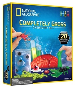 ערכת מדע לילדים: מעבדת כימיה 10+10 ניסויים מגעילים (וכיפיים)