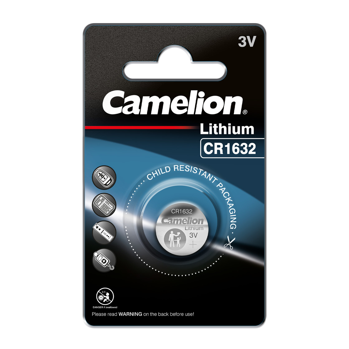 סוללה CAMELION CR1632 3V