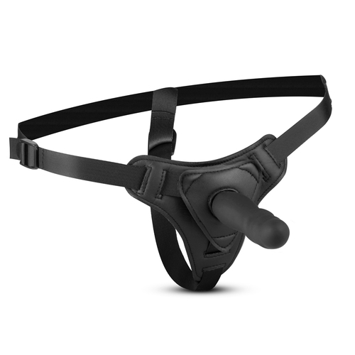 סט רתמת סטרפ און עם דילדו Easy Toys -  Silicone Strap-On - Realistic