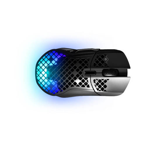 עכבר גיימינג אלחוטי דגם AEROX 5 WIRELESS STEELSERIES בצבע שחור
