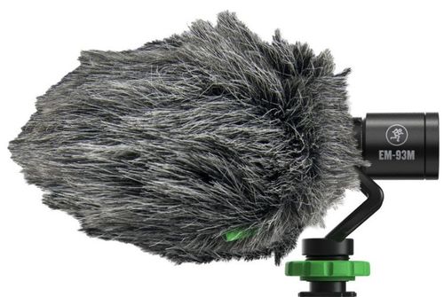 זוית נוספת Mackie EM-93M Ultra-compact Shotgun Condenser Microphone