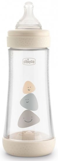 בקבוק האכלה לתינוק Perfect 5 ‏300 מ״ל קרם Chicco