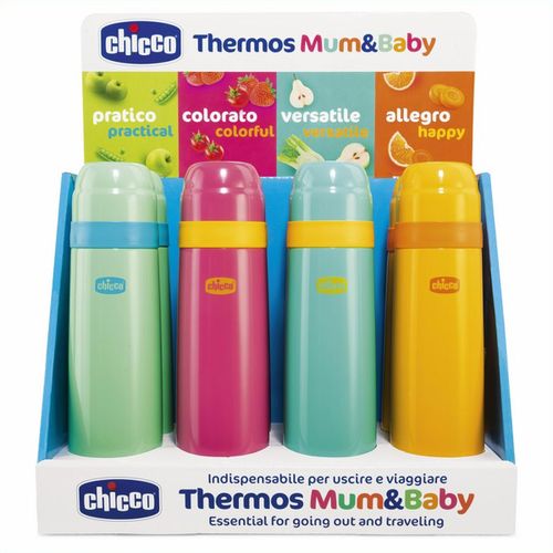 תרמוס בקבוק נירוסטה 500 מ״ל כתום Chicco