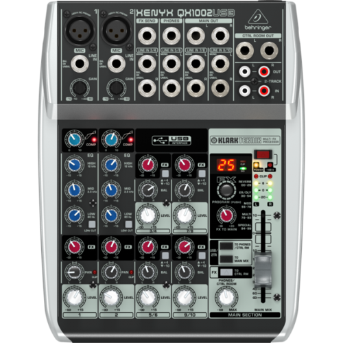‏מיקסר Behringer XENYX QX1002USB ברינגר