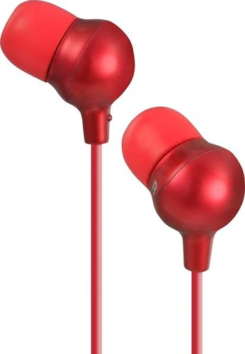 אוזניות מרשמלו JVC HA-FX30 בצבע אדום 