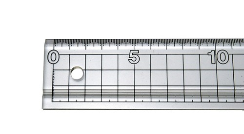 סרגל שקוף איכותי (50 ס
