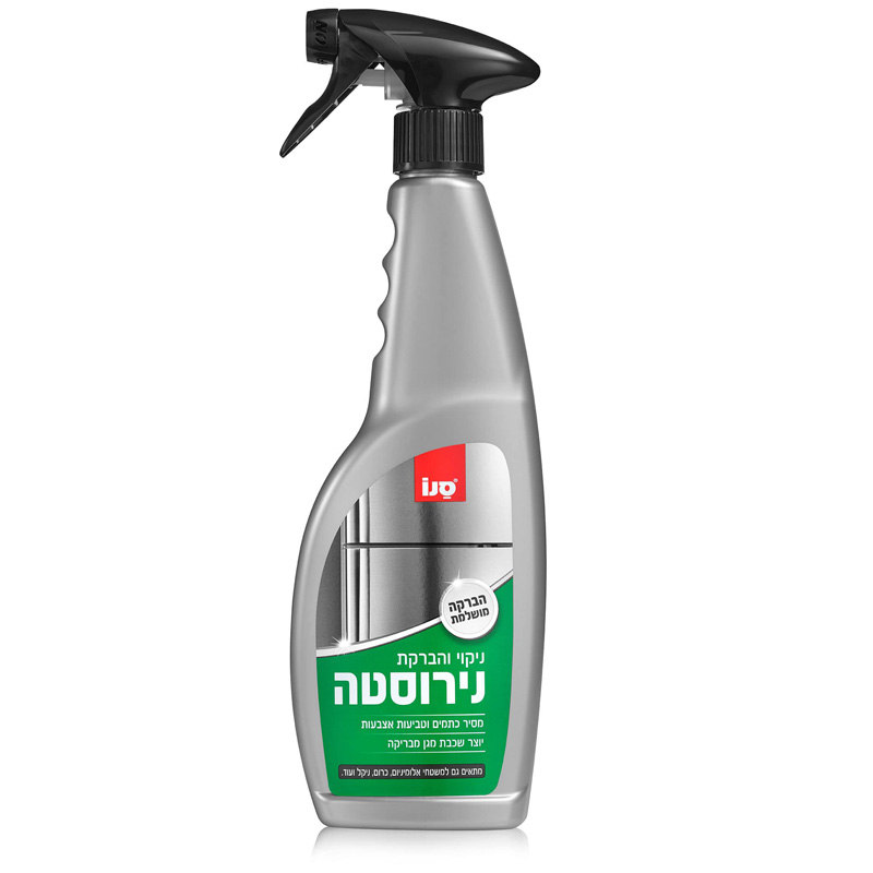 סנו לניקוי והברקת נירוסטה 500 מ