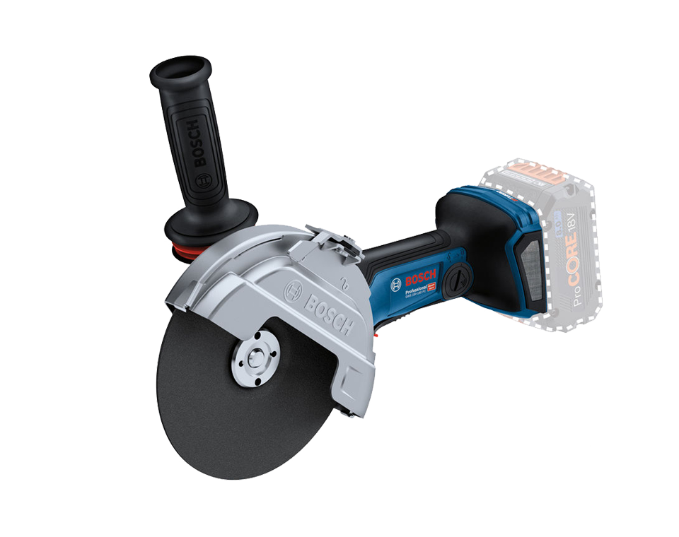 משחזת זווית נטענת בוש BOSCH GWS 18V-180PC 
